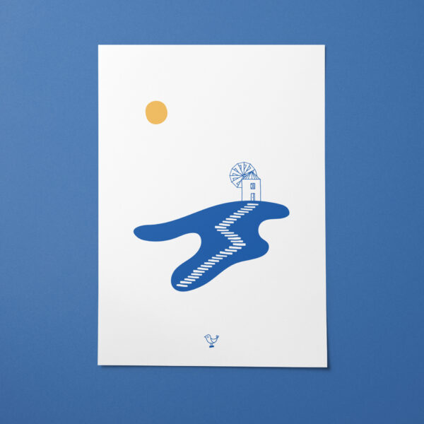 The Windmill Postcard
