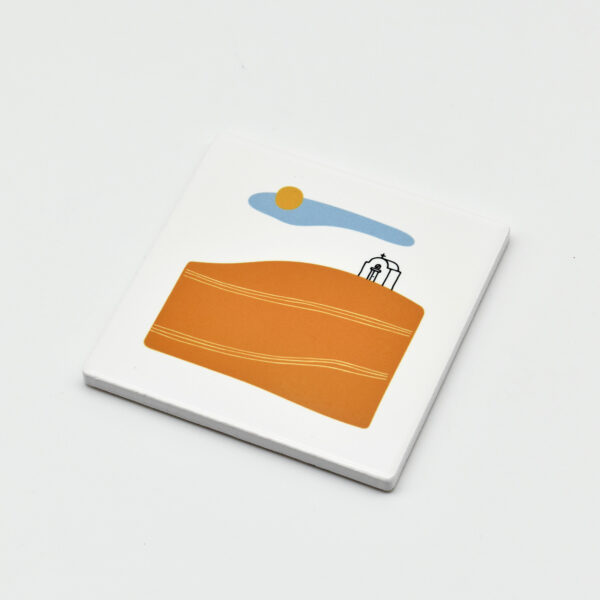 The Island Chapel Coaster