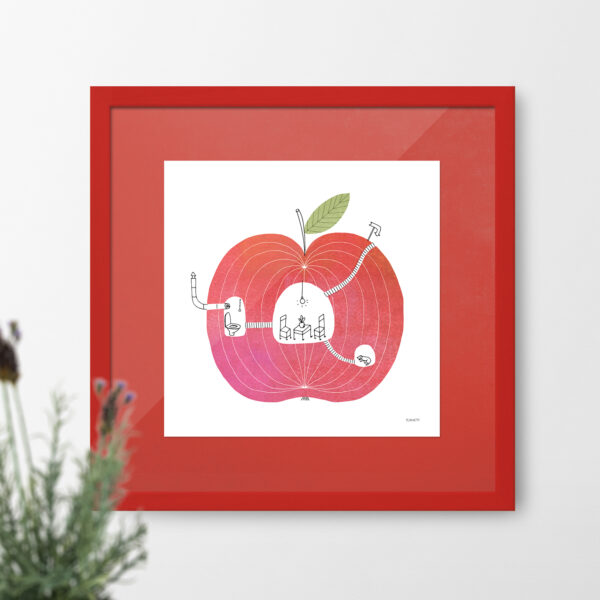 Apple House - Special Edition Framed Print